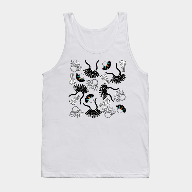 RBG Collars Tank Top by HLeslie Design